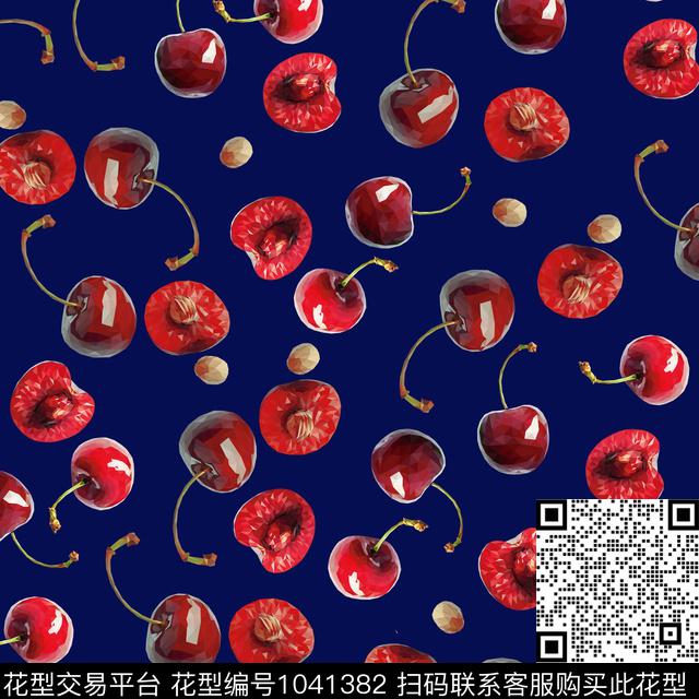 黑底花卉抽象花卉数码印花华亿平台下载（图片编号: 1041382） - 瓦栏（Walan）