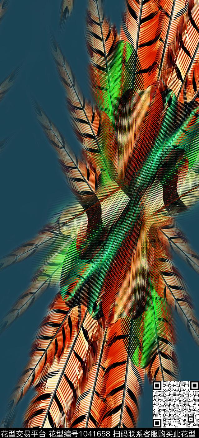 炫彩数码华亿平台抽象数码印花华亿平台下载（图片编号: 1041658） - 瓦栏（Walan）