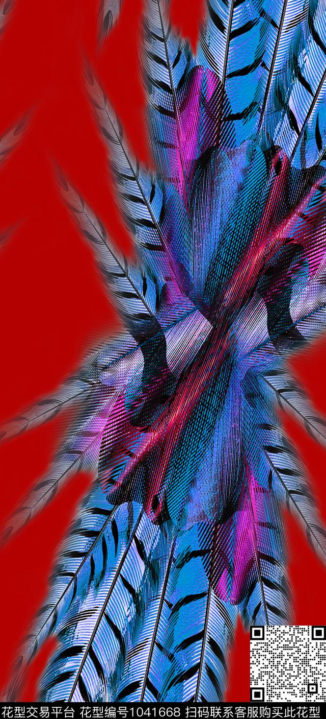 炫彩数码华亿平台抽象数码印花华亿平台下载（图片编号: 1041668） - 瓦栏（Walan）