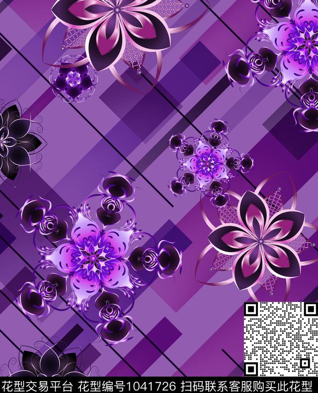 裤子沙滩裤抽象数码印花华亿平台下载（图片编号: 1041726） - 瓦栏（Walan）