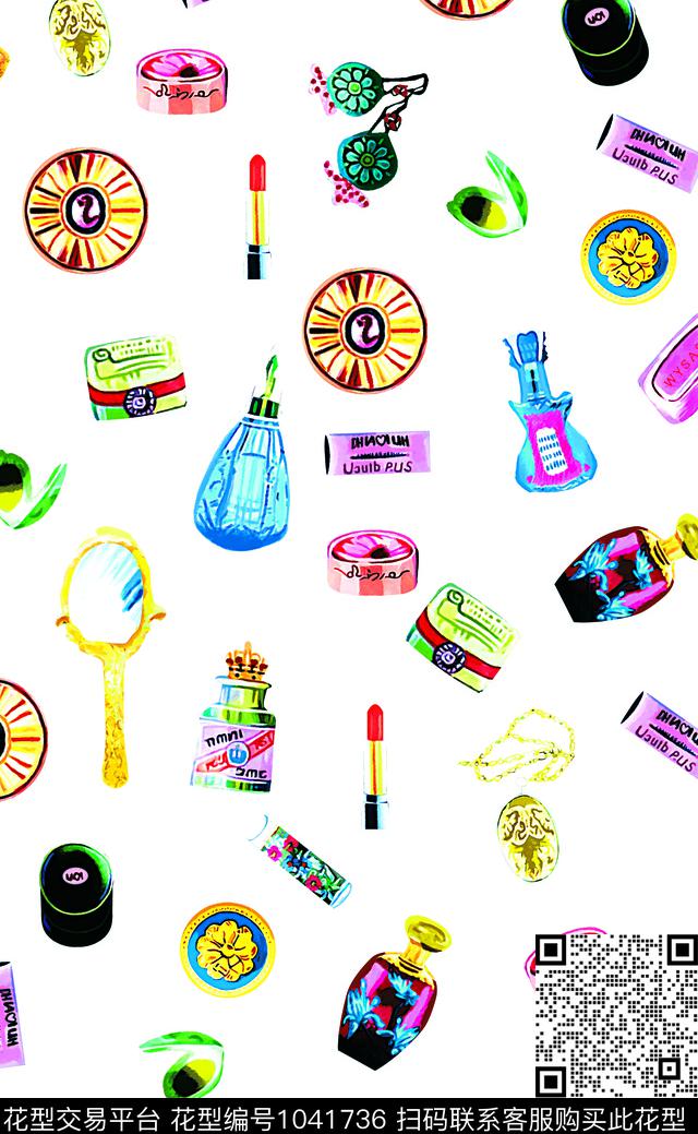 卡通抽象休闲传统印花华亿平台下载（图片编号: 1041736） - 瓦栏（Walan）
