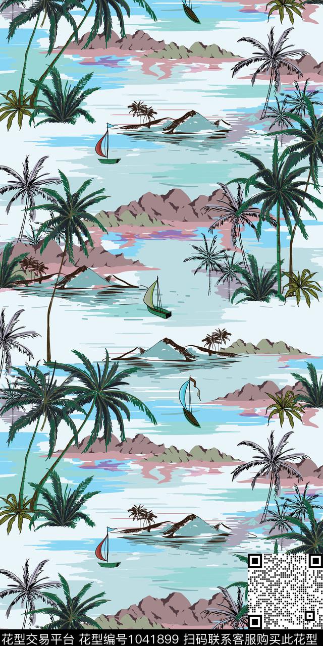 创意山大牌风数码印花华亿平台下载（图片编号: 1041899） - 瓦栏（Walan）