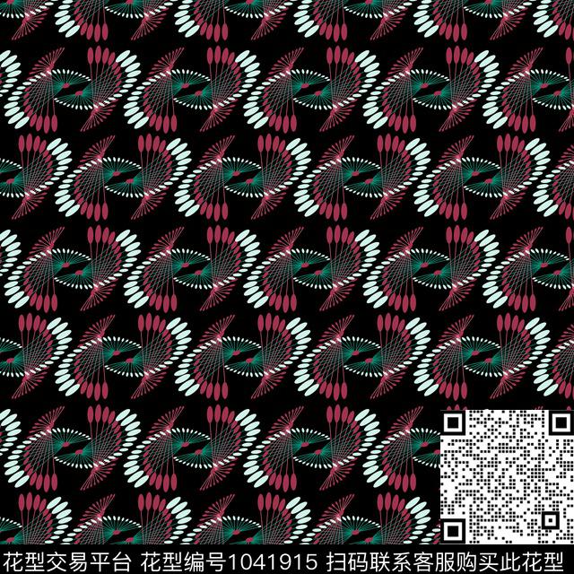 数码华亿平台创意古典花纹数码印花华亿平台下载（图片编号: 1041915） - 瓦栏（Walan）