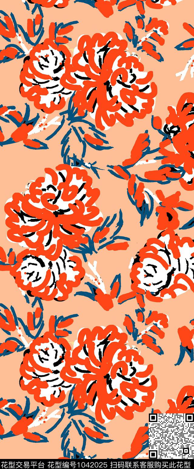 数码华亿平台女装几何数码印花华亿平台下载（图片编号: 1042025） - 瓦栏（Walan）