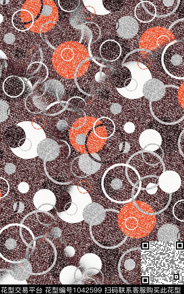 数码华亿平台民族风抽象数码印花华亿平台下载（图片编号: 1042599） - 瓦栏（Walan）