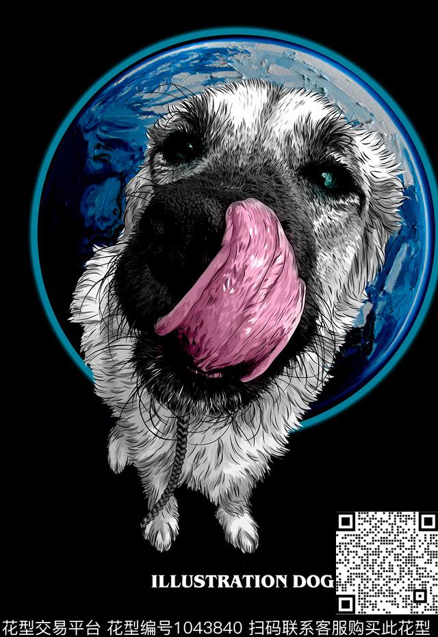 狗定位男装印花T桖卫衣印花数码印花华亿平台下载（图片编号: 1043840） - 瓦栏（Walan）