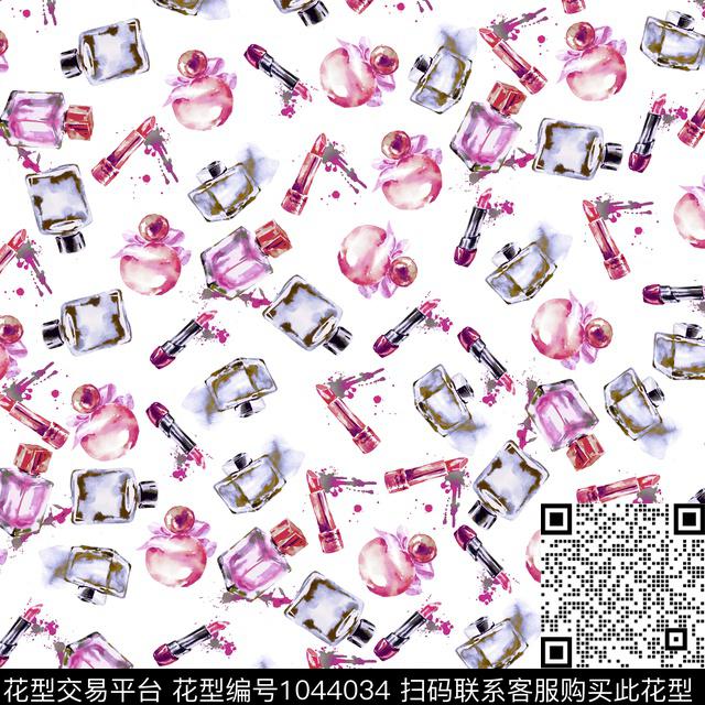 数码华亿平台抽象花卉数码印花华亿平台下载（图片编号: 1044034） - 瓦栏（Walan）