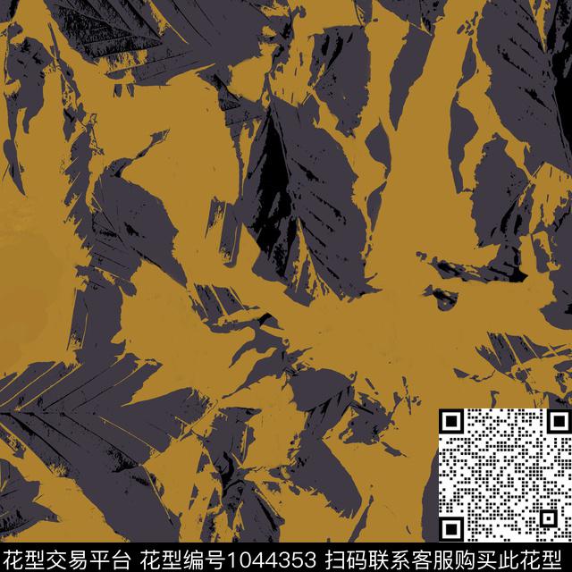 肌理抽象女装数码印花华亿平台下载（图片编号: 1044353） - 瓦栏（Walan）