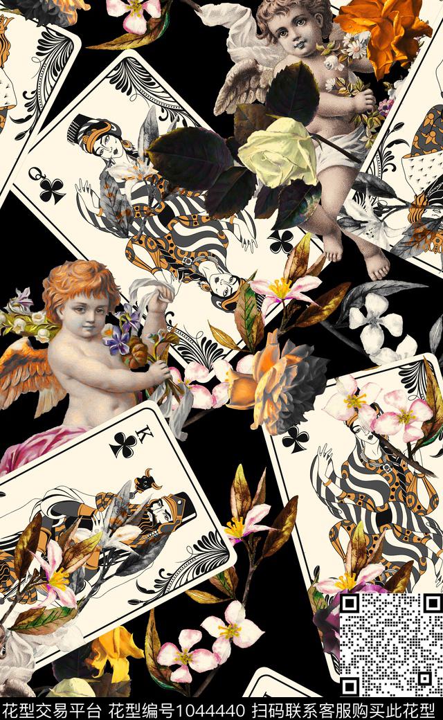 淑女数码华亿平台女装数码印花华亿平台下载（图片编号: 1044440） - 瓦栏（Walan）