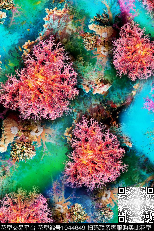 数码华亿平台抽象中老年数码印花华亿平台下载（图片编号: 1044649） - 瓦栏（Walan）