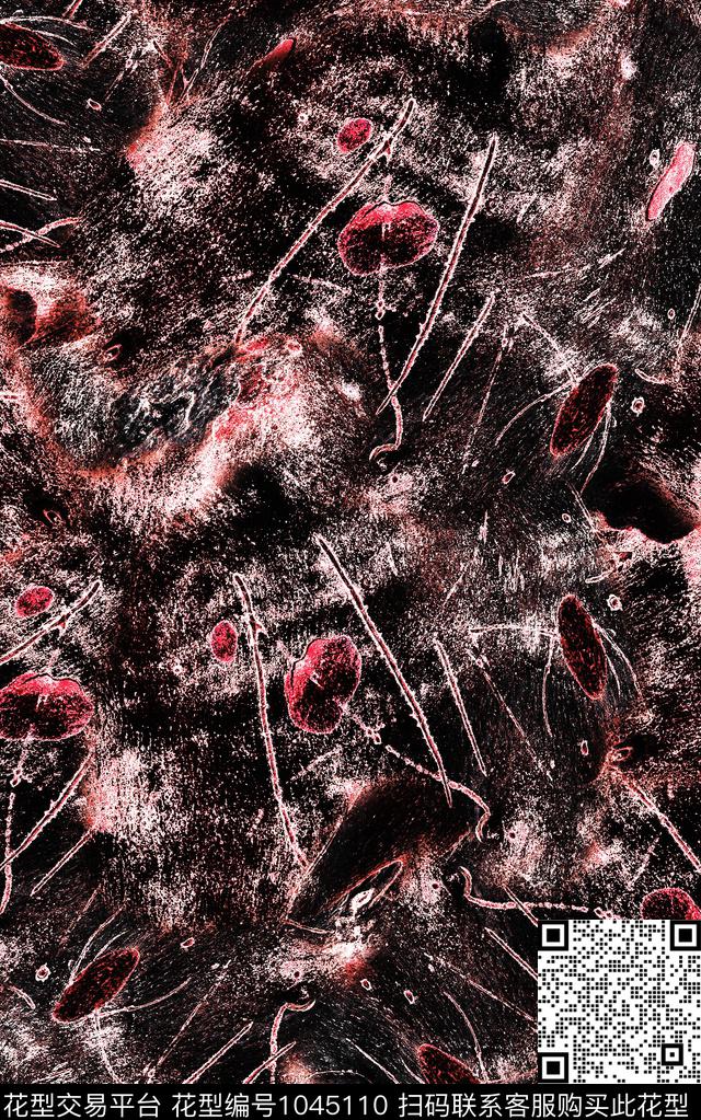 数码华亿平台民族风抽象数码印花华亿平台下载（图片编号: 1045110） - 瓦栏（Walan）