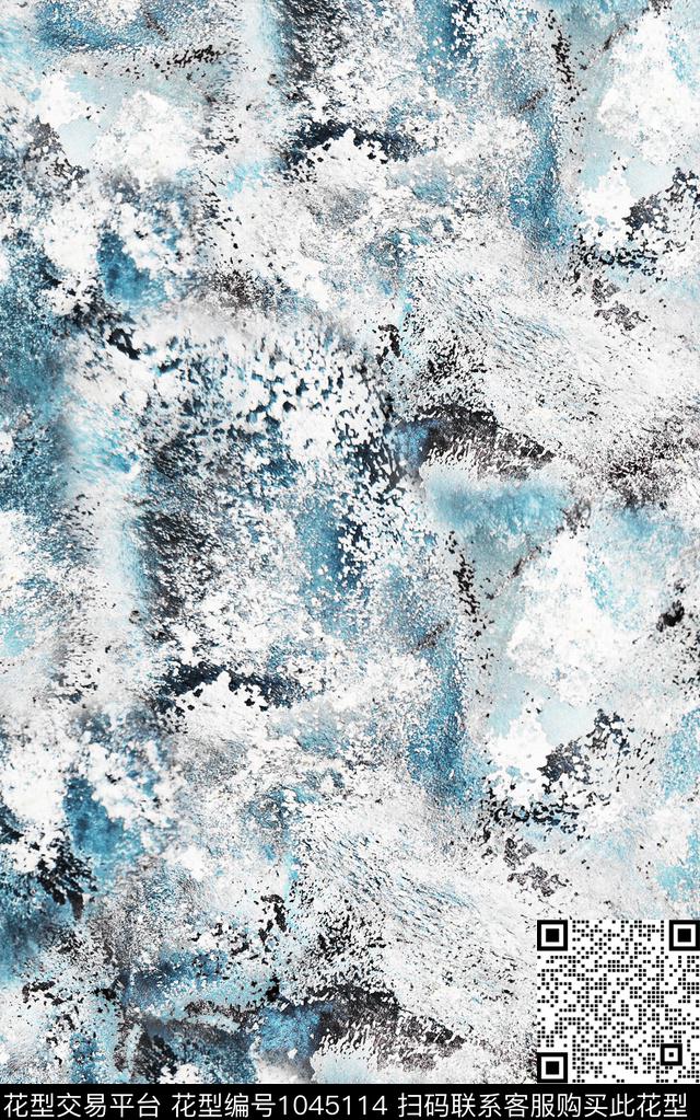 数码华亿平台民族风抽象数码印花华亿平台下载（图片编号: 1045114） - 瓦栏（Walan）