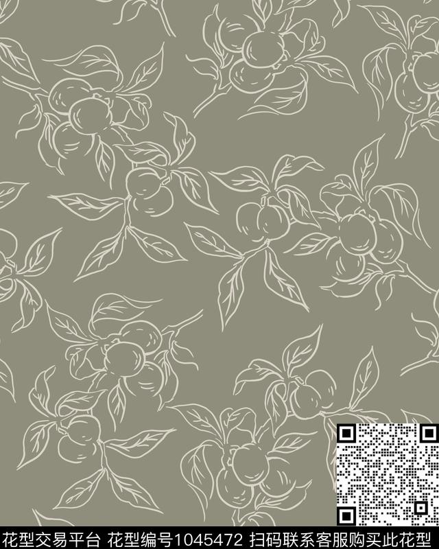 线条抽象女装传统印花华亿平台下载（图片编号: 1045472） - 瓦栏（Walan）