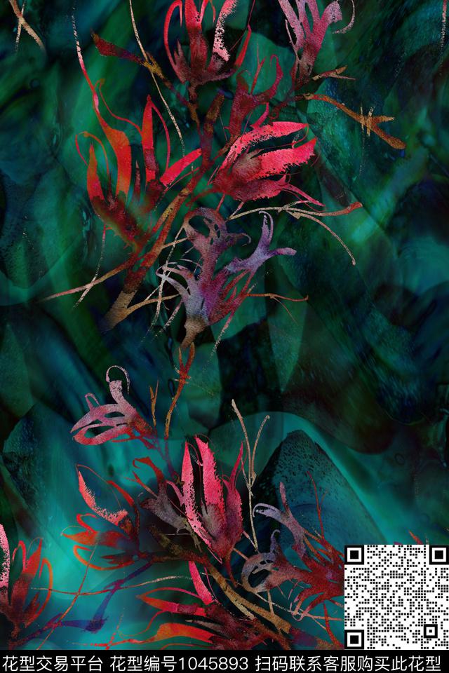 炫彩数码华亿平台女装数码印花华亿平台下载（图片编号: 1045893） - 瓦栏（Walan）