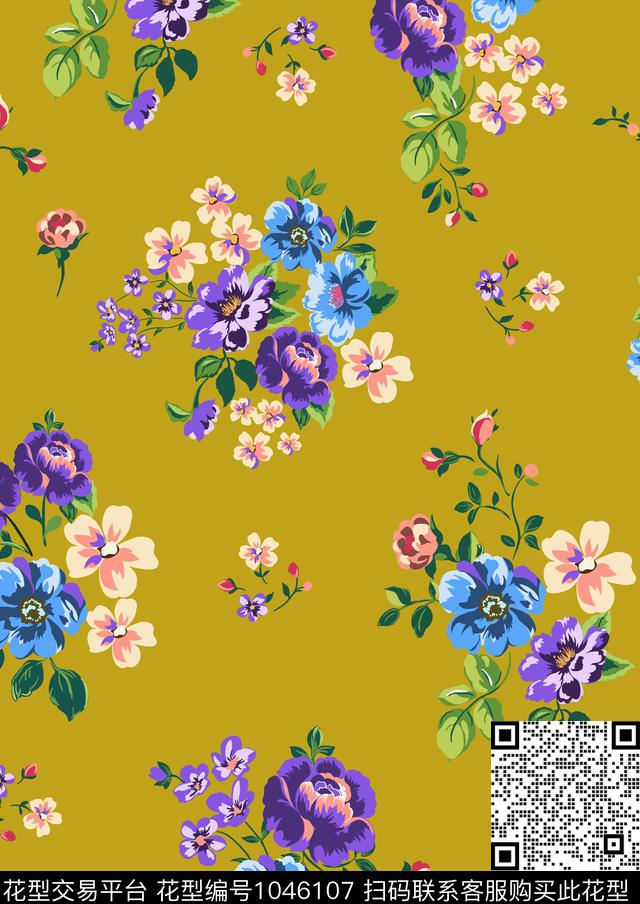 女装运动复古传统印花华亿平台下载（图片编号: 1046107） - 瓦栏（Walan）