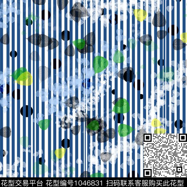 数码华亿平台抽象花卉手绘花卉数码印花华亿平台下载（图片编号: 1046831） - 瓦栏（Walan）