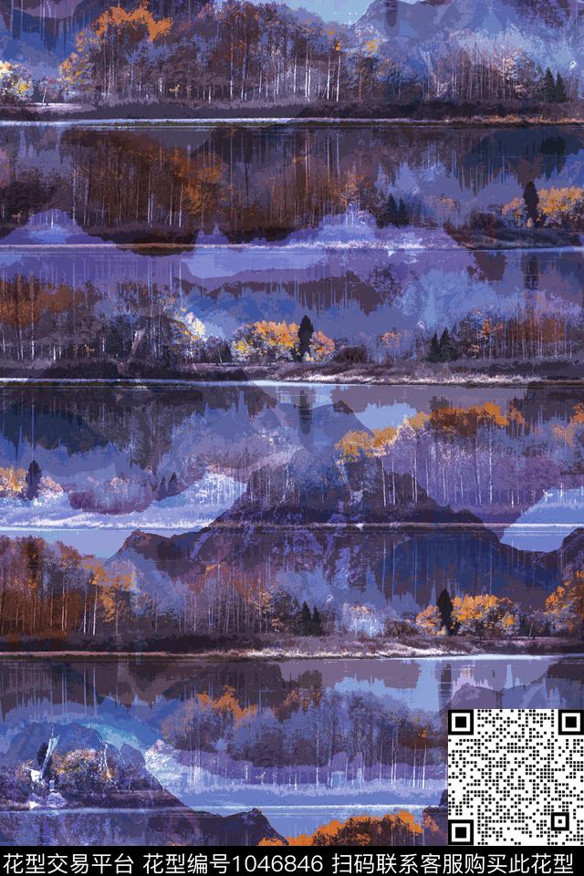 男装配饰树林数码印花华亿平台下载（图片编号: 1046846） - 瓦栏（Walan）