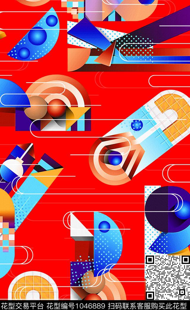 淑女数码华亿平台女装数码印花华亿平台下载（图片编号: 1046889） - 瓦栏（Walan）