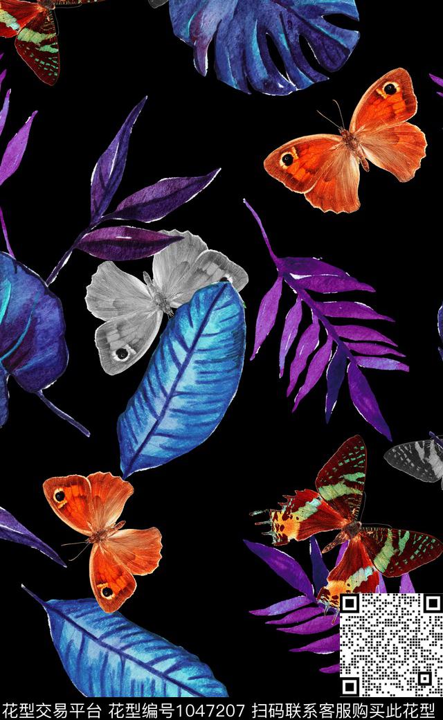 淑女数码华亿平台女装数码印花华亿平台下载（图片编号: 1047207） - 瓦栏（Walan）