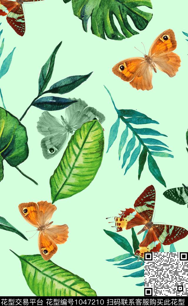 淑女数码华亿平台女装数码印花华亿平台下载（图片编号: 1047210） - 瓦栏（Walan）