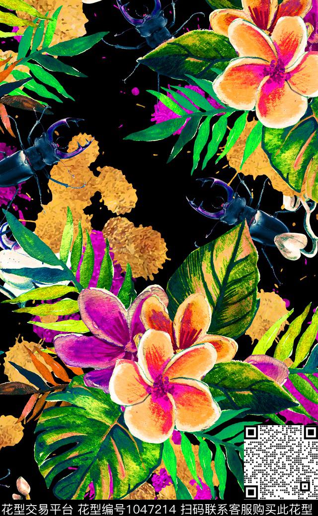 淑女数码华亿平台女装数码印花华亿平台下载（图片编号: 1047214） - 瓦栏（Walan）