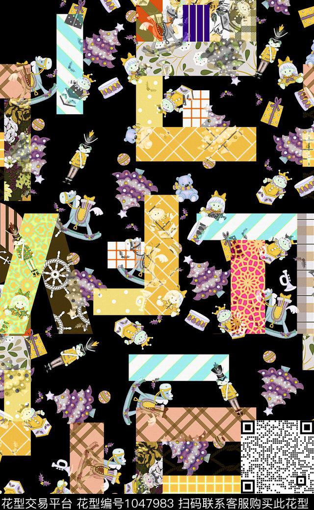 淑女数码华亿平台字母数码印花华亿平台下载（图片编号: 1047983） - 瓦栏（Walan）