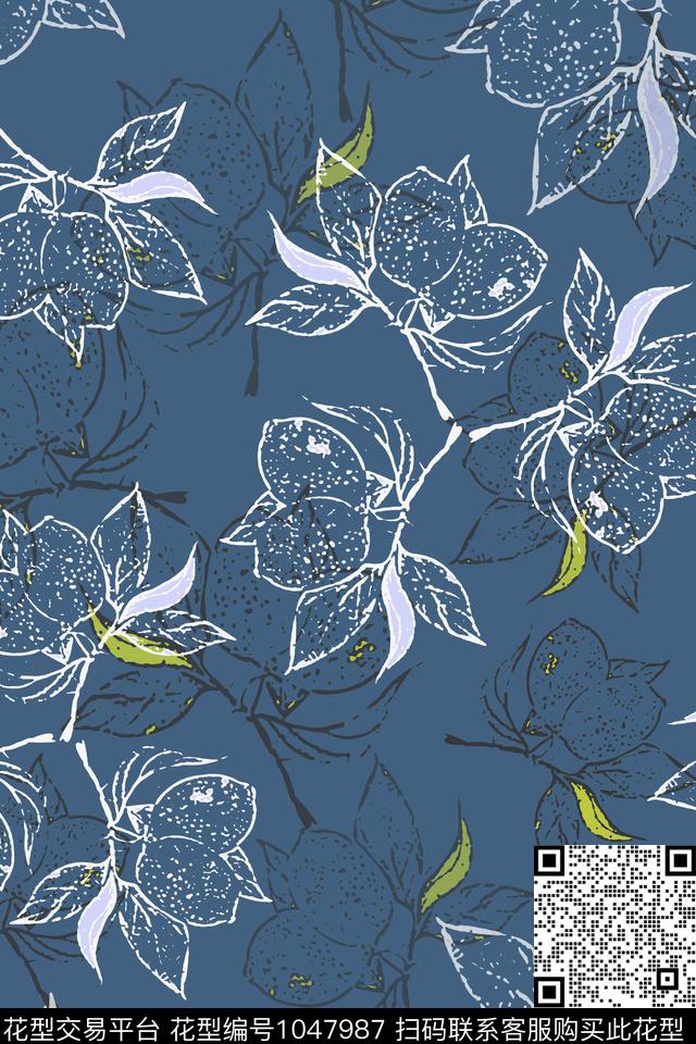 民族风花鸟山水商务传统印花华亿平台下载（图片编号: 1047987） - 瓦栏（Walan）