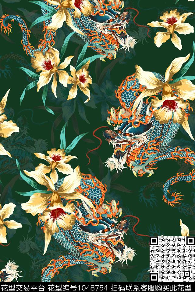 数码华亿平台小碎花花卉数码印花华亿平台下载（图片编号: 1048754） - 瓦栏（Walan）