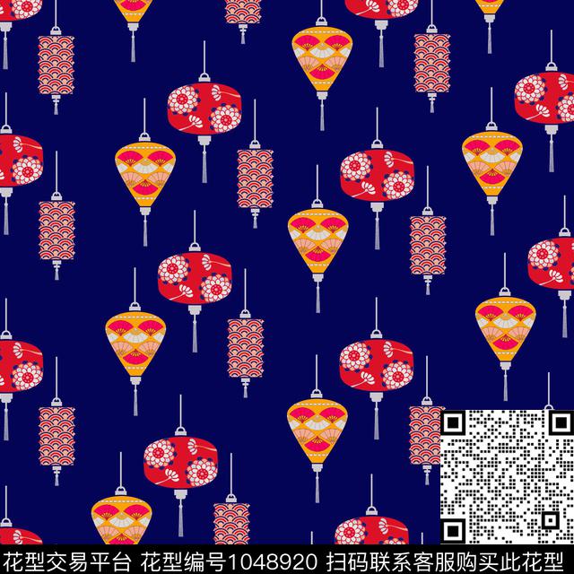 数码华亿平台黑底花卉民族风数码印花华亿平台下载（图片编号: 1048920） - 瓦栏（Walan）