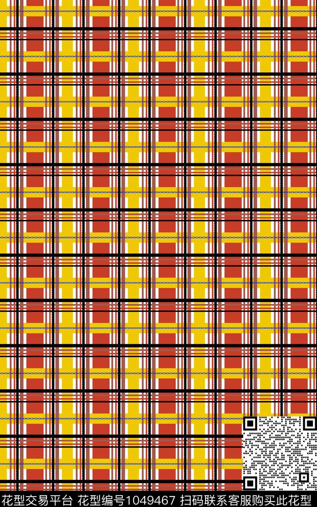 格子纹理炫彩传统印花华亿平台下载（图片编号: 1049467） - 瓦栏（Walan）