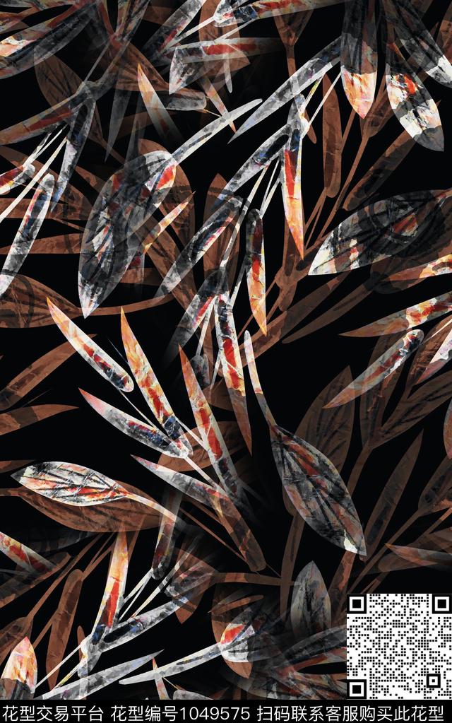 数码华亿平台民族风抽象数码印花华亿平台下载（图片编号: 1049575） - 瓦栏（Walan）