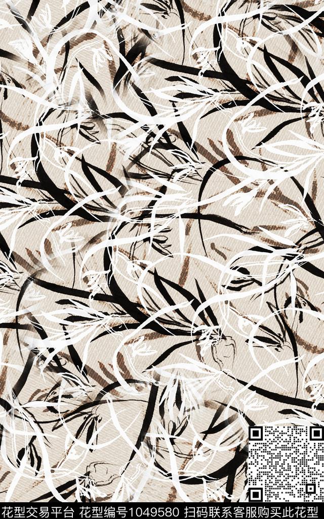 数码华亿平台民族风抽象数码印花华亿平台下载（图片编号: 1049580） - 瓦栏（Walan）