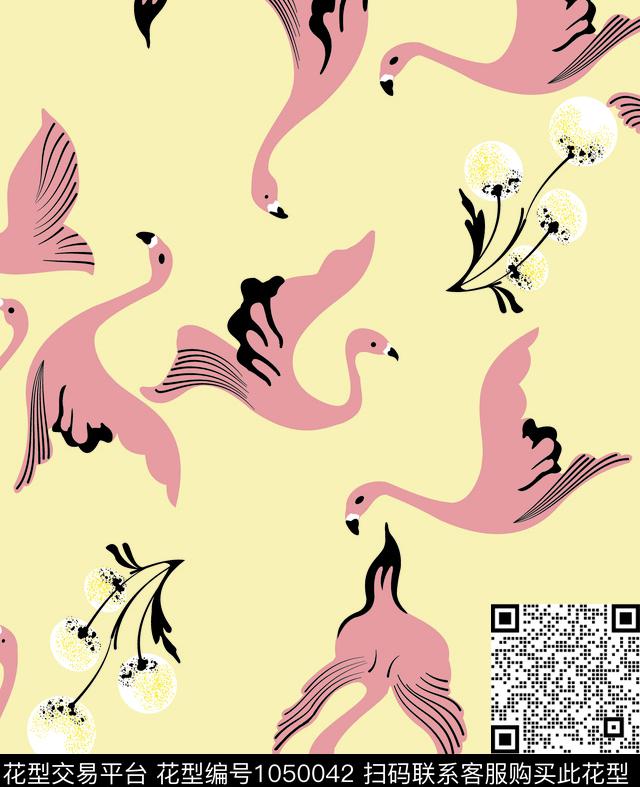 抽象休闲女装传统印花华亿平台下载（图片编号: 1050042） - 瓦栏（Walan）