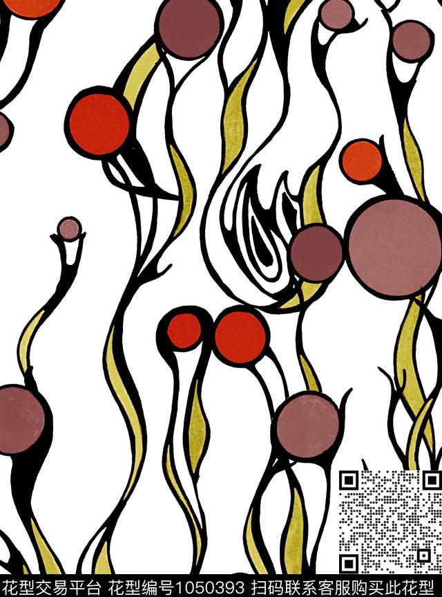 数码华亿平台几何大牌风数码印花华亿平台下载（图片编号: 1050393） - 瓦栏（Walan）