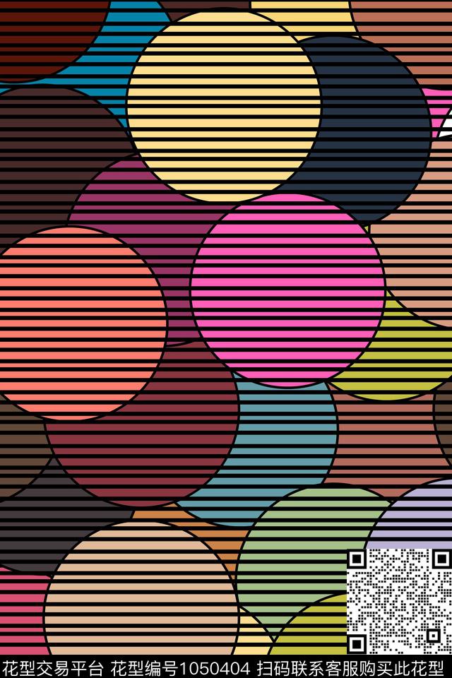 线条女装几何传统印花华亿平台下载（图片编号: 1050404） - 瓦栏（Walan）