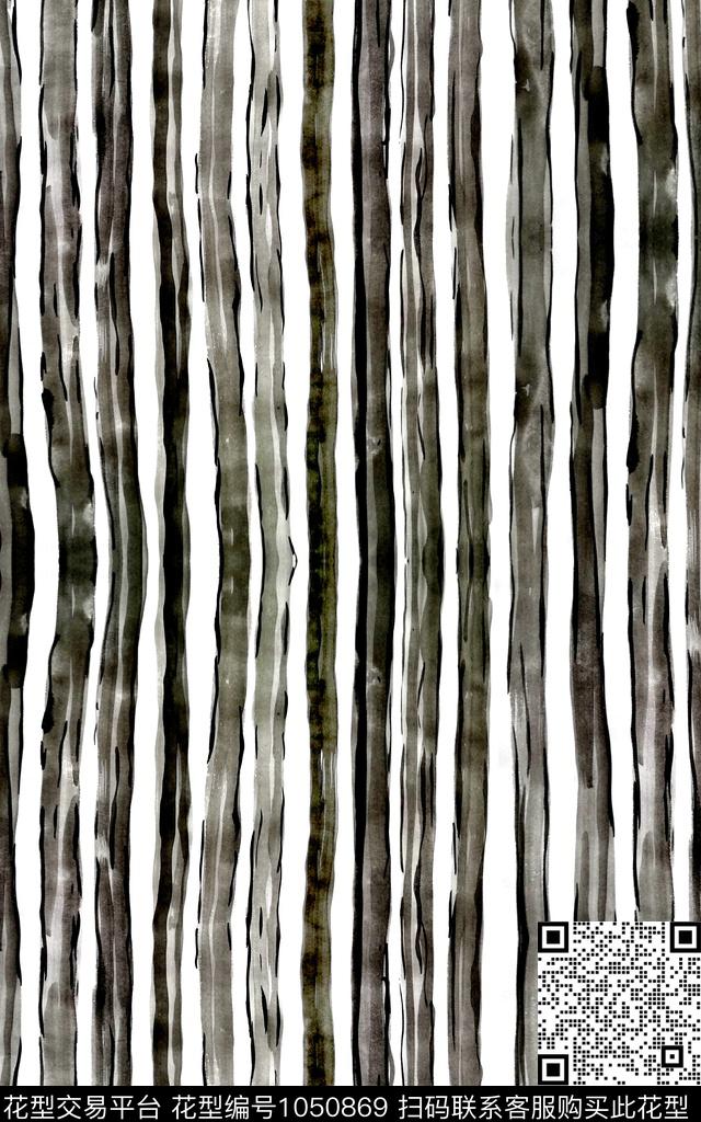 条纹趣味抽象数码印花华亿平台下载（图片编号: 1050869） - 瓦栏（Walan）