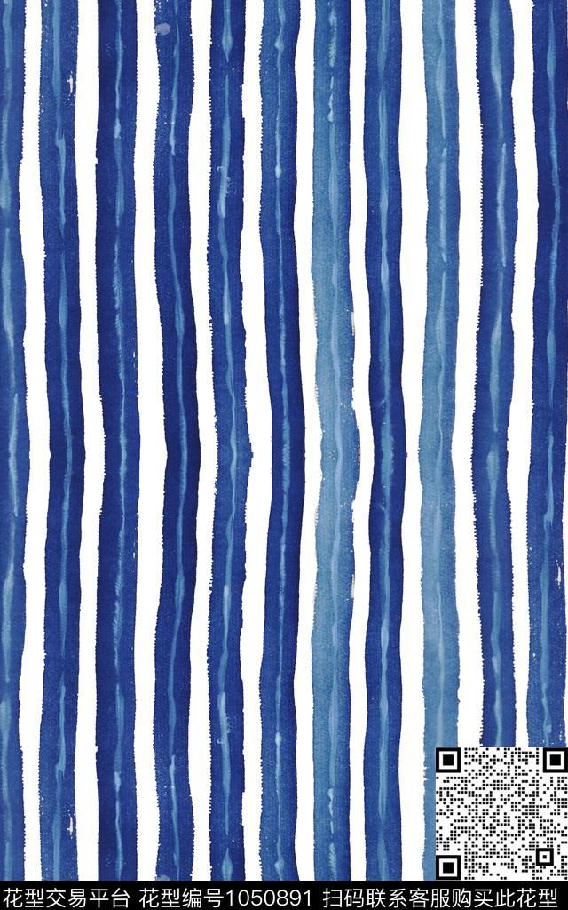 条纹趣味抽象数码印花华亿平台下载（图片编号: 1050891） - 瓦栏（Walan）