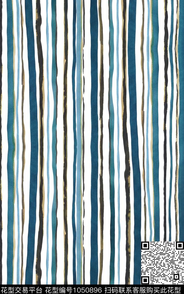 条纹趣味抽象数码印花华亿平台下载（图片编号: 1050896） - 瓦栏（Walan）