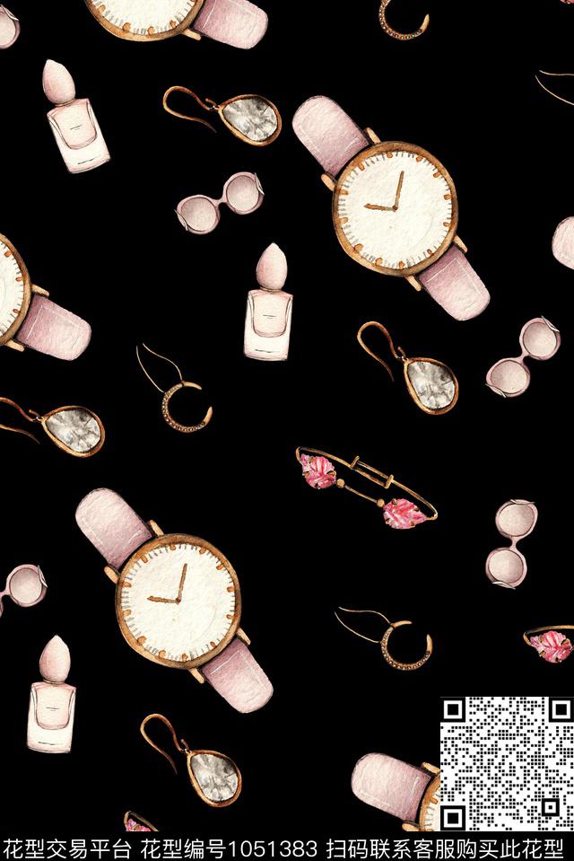 数码华亿平台花卉手绘花卉数码印花华亿平台下载（图片编号: 1051383） - 瓦栏（Walan）