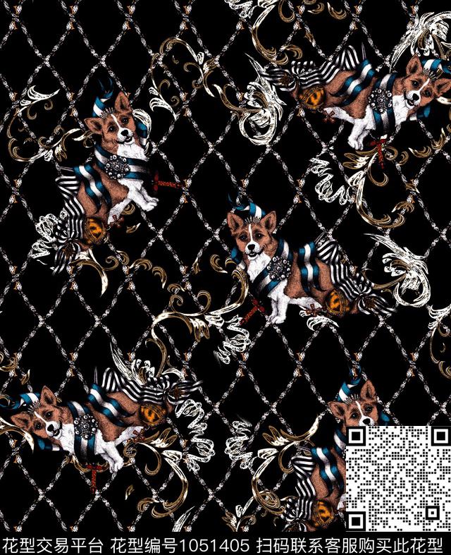 数码华亿平台男装定位花数码印花华亿平台下载（图片编号: 1051405） - 瓦栏（Walan）