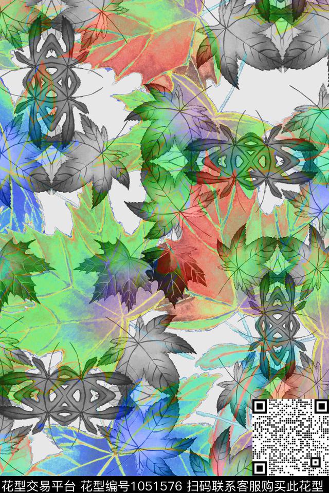 数码华亿平台彩底花卉春夏华亿平台数码印花华亿平台下载（图片编号: 1051576） - 瓦栏（Walan）