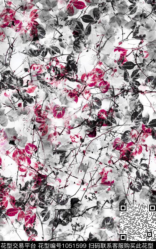 数码华亿平台民族风小碎花数码印花华亿平台下载（图片编号: 1051599） - 瓦栏（Walan）