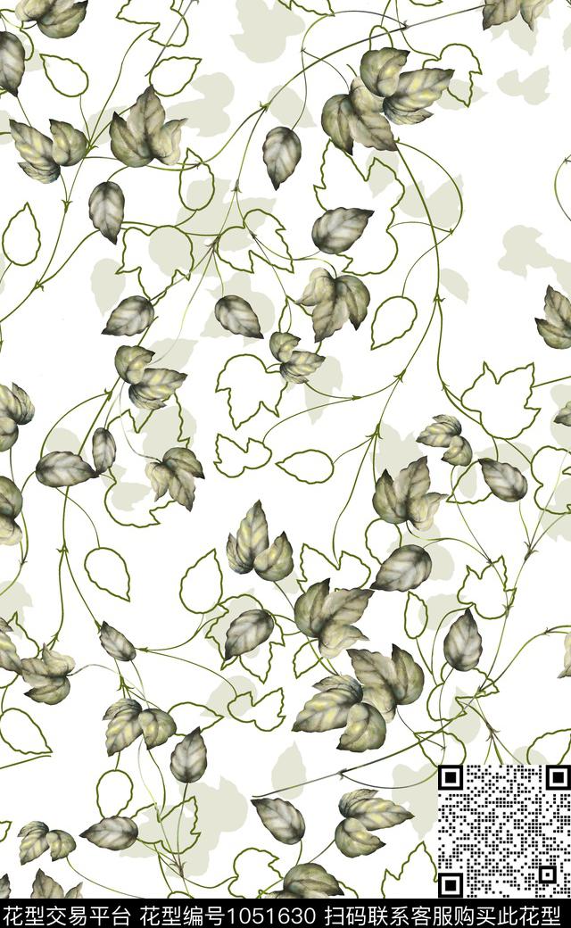 数码华亿平台小碎花女装数码印花华亿平台下载（图片编号: 1051630） - 瓦栏（Walan）