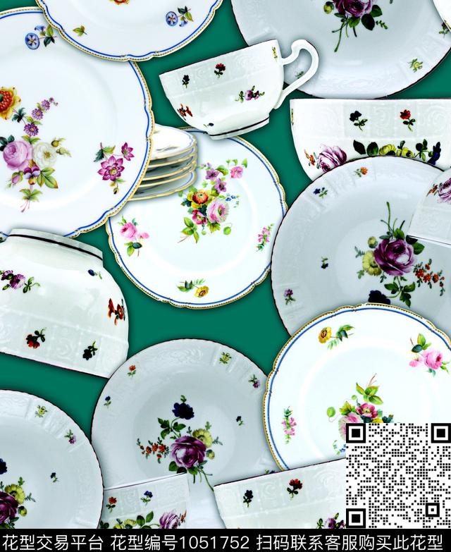 数码华亿平台抽象大牌风数码印花华亿平台下载（图片编号: 1051752） - 瓦栏（Walan）