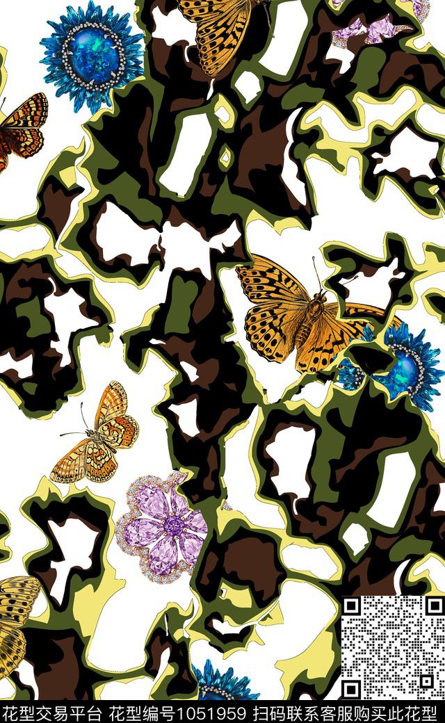 数码华亿平台女装珠宝宝石数码印花华亿平台下载（图片编号: 1051959） - 瓦栏（Walan）