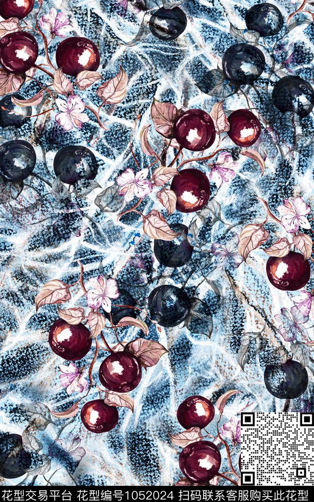 数码华亿平台民族风抽象数码印花华亿平台下载（图片编号: 1052024） - 瓦栏（Walan）