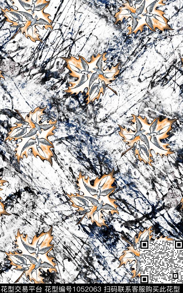 数码华亿平台民族风小碎花数码印花华亿平台下载（图片编号: 1052063） - 瓦栏（Walan）