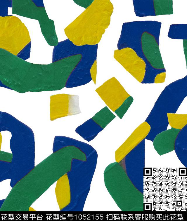 数码华亿平台抽象大牌风数码印花华亿平台下载（图片编号: 1052155） - 瓦栏（Walan）