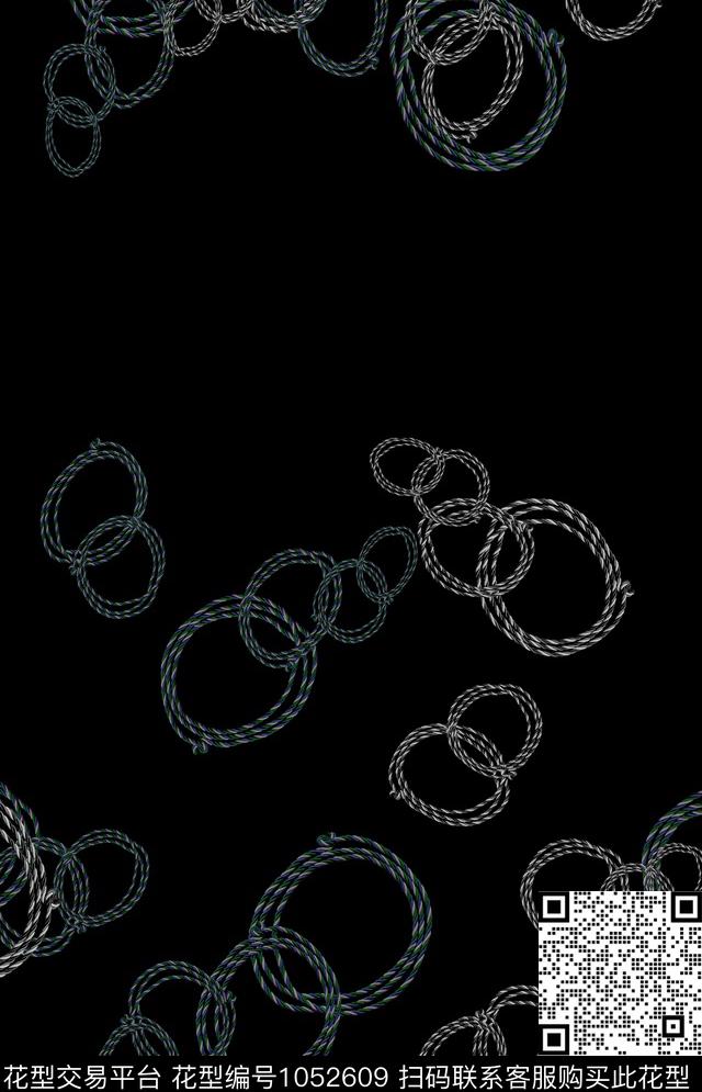 男装链条休闲风数码印花华亿平台下载（图片编号: 1052609） - 瓦栏（Walan）