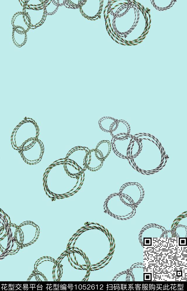 男装链条休闲风数码印花华亿平台下载（图片编号: 1052612） - 瓦栏（Walan）